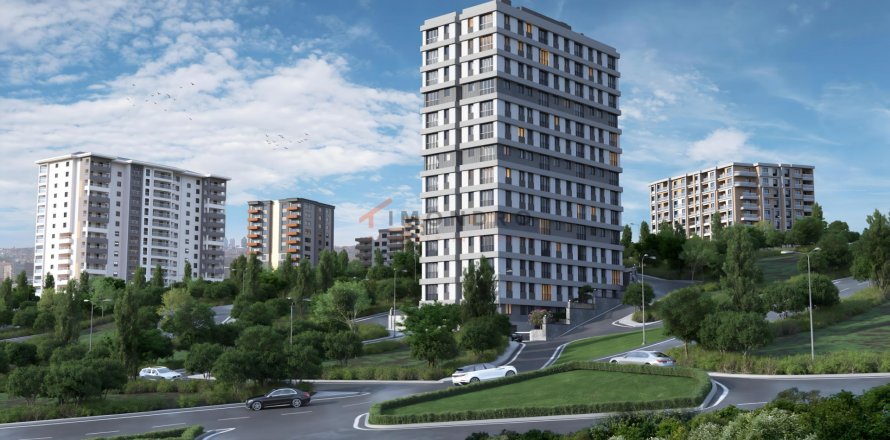 2+1 Lejlighed  i Istanbul, Tyrkiet Nr. 193557