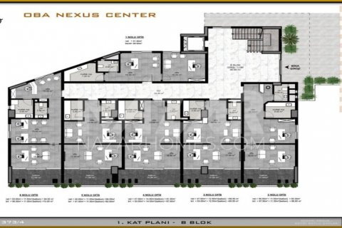 Продажа квартиры  в Аланье, Анталье, Турция 2+1, 99м2, №211636 – фото 30