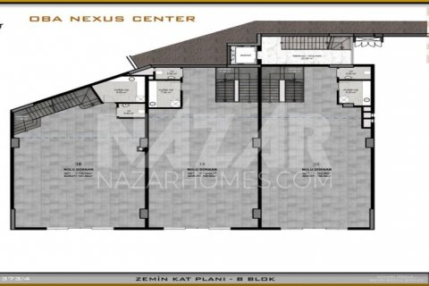 Продажа квартиры  в Аланье, Анталье, Турция 2+1, 99м2, №211636 – фото 29
