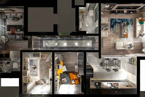 3+1 Leilighet  i Antalya, Tyrkia Nr. 171658 - 20