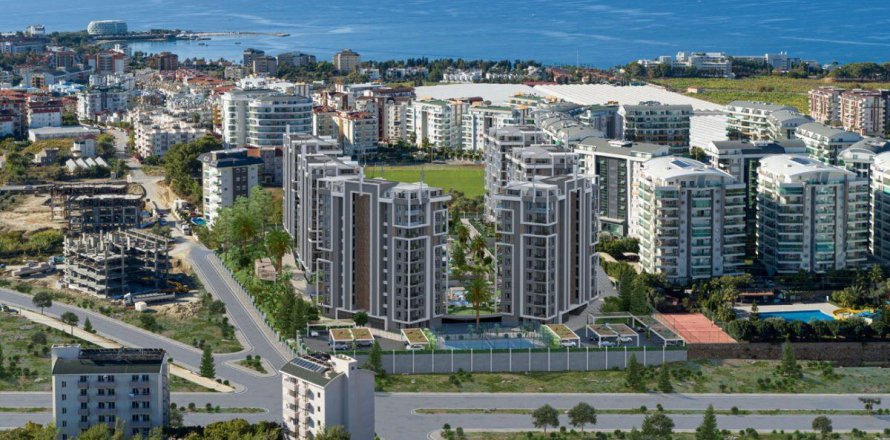 Квартира  2-х ком. в Авсалларе, Анталья, Турция №184876