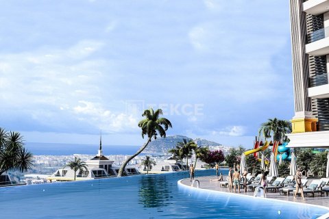 3+1 Lejlighed  i Alanya, Antalya, Tyrkiet Nr. 188897 - 10