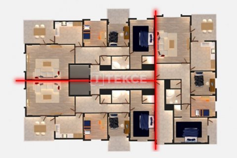 3+1 Leilighet  i Trabzon, Tyrkia Nr. 188898 - 21