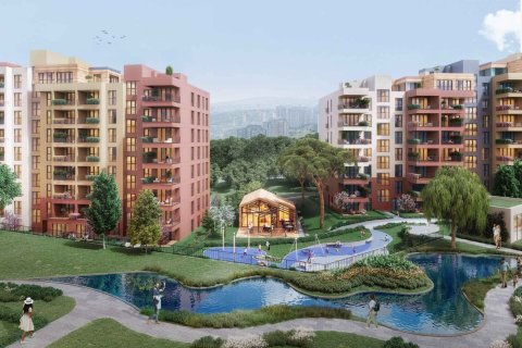 آپارتمان در  Istanbul ، ترکیه 2 خوابه ، 96 متر مربع.  شماره 188899 - 1