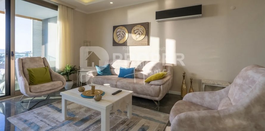 Квартира  2-х ком. в Каргыджаке, Аланья, Анталья, Турция №184159