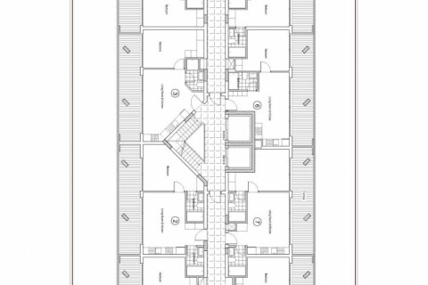آپارتمان در  Guzelyurt ، ترکیه 30 متر مربع.  شماره 210756 - 18