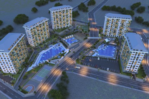 1+1 Lejlighed  i Alanya, Antalya, Tyrkiet Nr. 185525 - 3