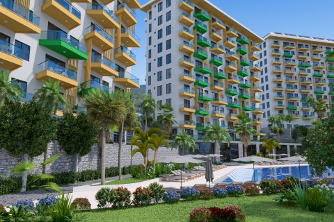 1+1 Lejlighed  i Alanya, Antalya, Tyrkiet Nr. 185525 - 14