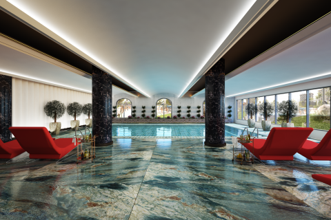 آپارتمان در  Alanya ، امارات متحده عربی 4 خوابه ، 150 متر مربع.  شماره 185522 - 18
