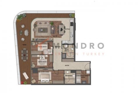 4+1 Leilighet  i Zeytinburnu, Istanbul, Tyrkia Nr. 192727 - 29