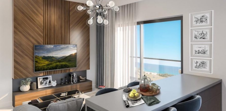 Квартира  2-х ком. в Фамагусте, Северный Кипр №186531