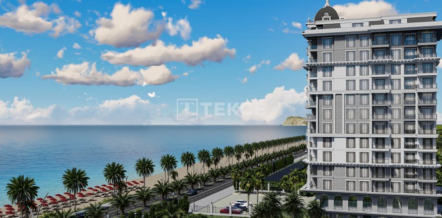 2+1 Lägenhet  i Alanya, Antalya, Turkiet Nr. 191206