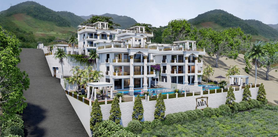 Квартира  4+1 в Аланье, Анталья, Турция №185870