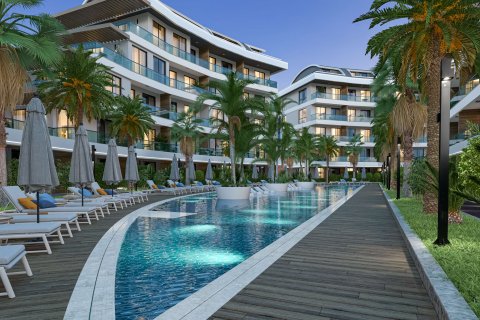 1+1 Leilighet  i Alanya, Antalya, Tyrkia Nr. 185789 - 4