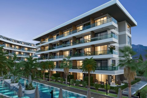 1+1 Leilighet  i Alanya, Antalya, Tyrkia Nr. 185789 - 17