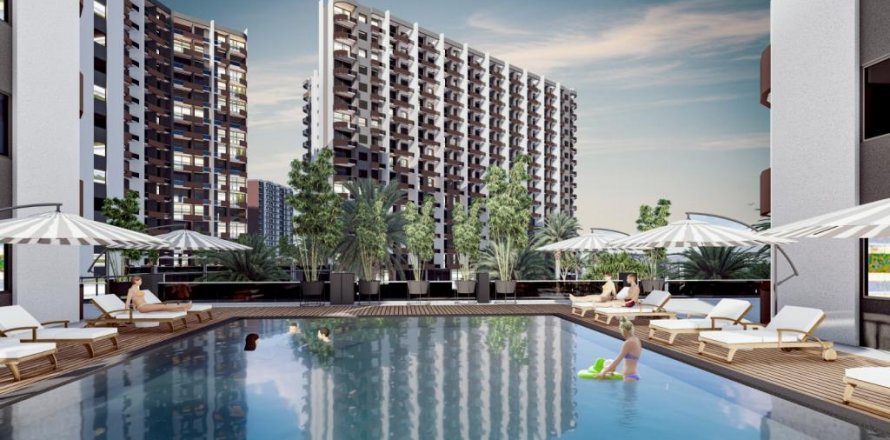 Квартира 2-х ком. в Мерсине, Турция №185991