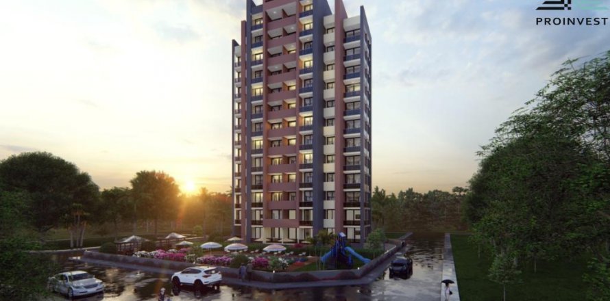 Квартира  2-х ком. в Мерсине, Турция №185974