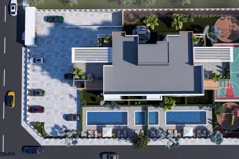 2+1 Lejlighed  i Aksu, Antalya, Tyrkiet Nr. 182794 - 7