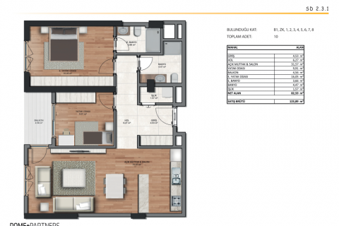 Apartment for sale  in Istanbul, Turkey, No. 186190 – photo 19