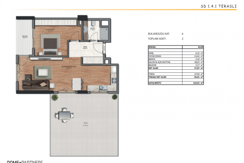 Apartment for sale  in Istanbul, Turkey, No. 186190 – photo 14