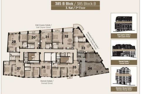 Продажа квартиры  в Стамбуле, Турция 3 комн., 122м2, №186205 – фото 12