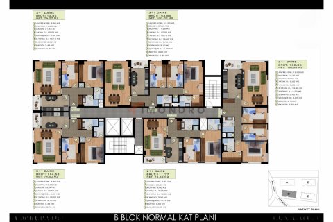 Продажа квартиры  в Эсеньюрте, Стамбуле, Турция 2+1, 96м2, №176048 – фото 17