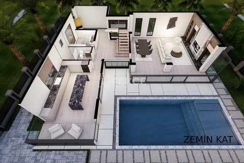 4+1 Villa  i Fethiye, Mugla, Turkiet Nr. 184167 - 12