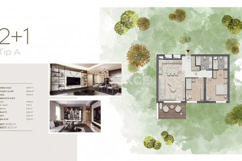 3+1 Leilighet  i Ankara, Tyrkia Nr. 184171 - 20