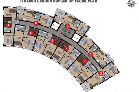 Daire   Alanya, Antalya, Türkiye №186249 - 30