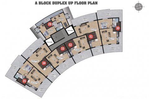 Daire   Alanya, Antalya, Türkiye №186249 - 29