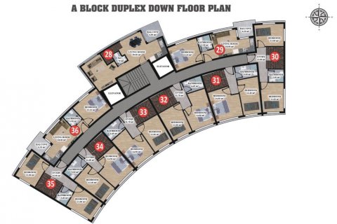 Daire   Alanya, Antalya, Türkiye №186249 - 27