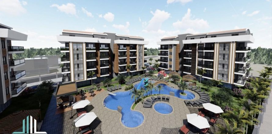 Lägenhet  i Alanya, Antalya, Turkiet Nr. 186248