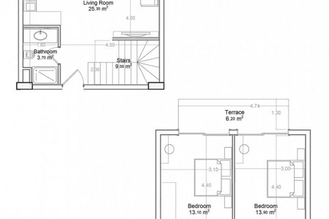 2+1 Takvåning i Yekta Green Life Gazipasa Residence, Gazipasa, Antalya, Turkiet Nr. 160839