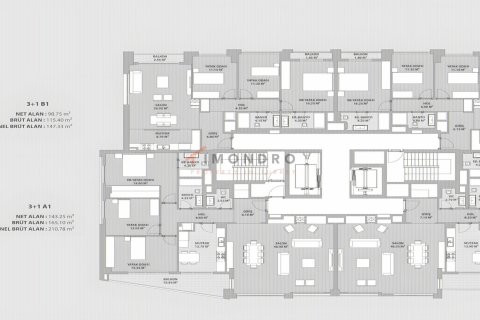 Apartment for sale  in Sisli, Istanbul, Turkey, 4 bedrooms, 274m2, No. 193971 – photo 19