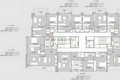 Apartment for sale  in Sisli, Istanbul, Turkey, 4 bedrooms, 274m2, No. 193971 – photo 21