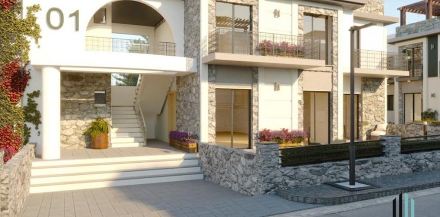 آپارتمان در  Northern Cyprus ، ترکیه 120 متر مربع.  شماره 185945