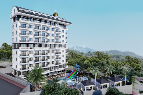 2+1 Takvåning  i Alanya, Antalya, Turkiet Nr. 185943 - 8