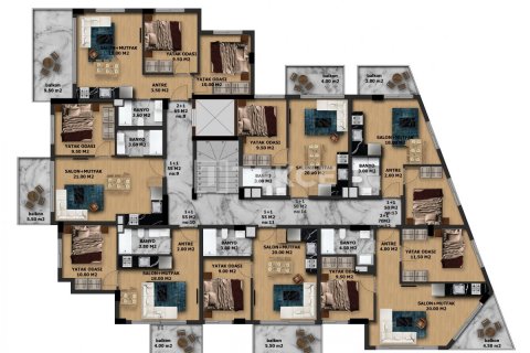 Apartment for sale  in Alanya, Antalya, Turkey, 2 bedrooms, 85m2, No. 185941 – photo 17