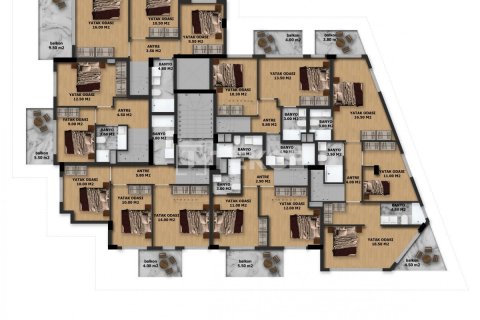 Apartment for sale  in Alanya, Antalya, Turkey, 2 bedrooms, 85m2, No. 185941 – photo 20