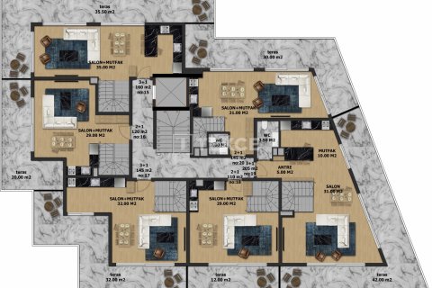 Apartment for sale  in Alanya, Antalya, Turkey, 2 bedrooms, 85m2, No. 185941 – photo 19