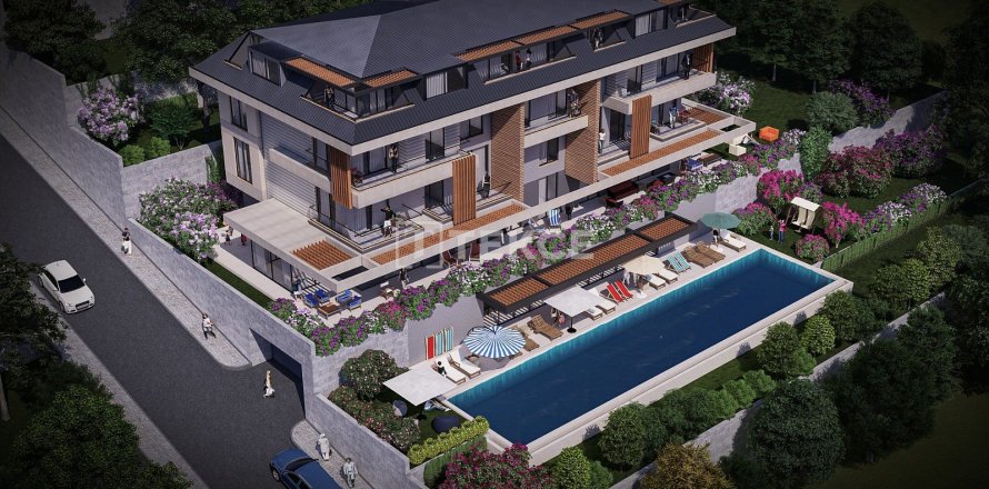 4+1 Apartment  in Alanya, Antalya, Turkey No. 185942