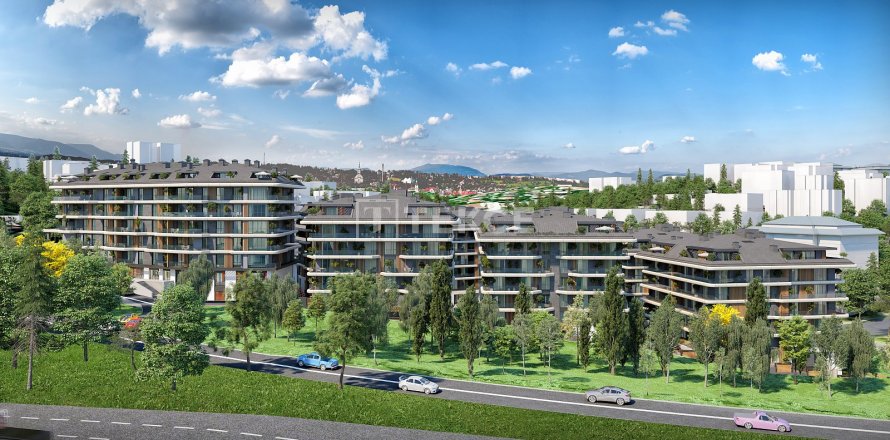 Квартира  2+1 в Стамбуле, Турция №206763