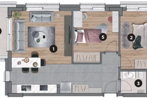 2+1 Wohnung in Aksu, Antalya, Türkei Nr. 182965 - 17