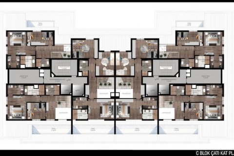 Продажа квартиры  в Анталье, Турция 5 комн., 70м2, №186557 – фото 30