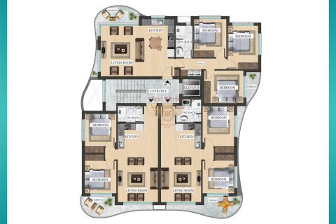 Apartment for sale in Famagusta, Northern Cyprus, 3 bedrooms, 104m2, No. 187655 – photo 9