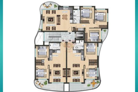 Apartment for sale in Famagusta, Northern Cyprus, 3 bedrooms, 104m2, No. 187655 – photo 8