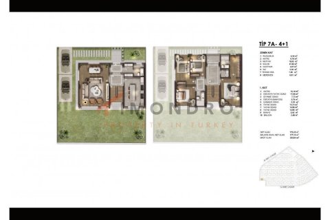 Продажа виллы в Башакшехире, Стамбуле, Турция 5+1, 294м2, №191358 – фото 25