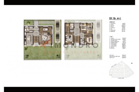 Продажа виллы в Башакшехире, Стамбуле, Турция 5+1, 294м2, №191358 – фото 30