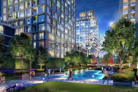 آپارتمان در Basaksehir،  Istanbul ، ترکیه 2 خوابه ، 125 متر مربع.  شماره 191357 - 19