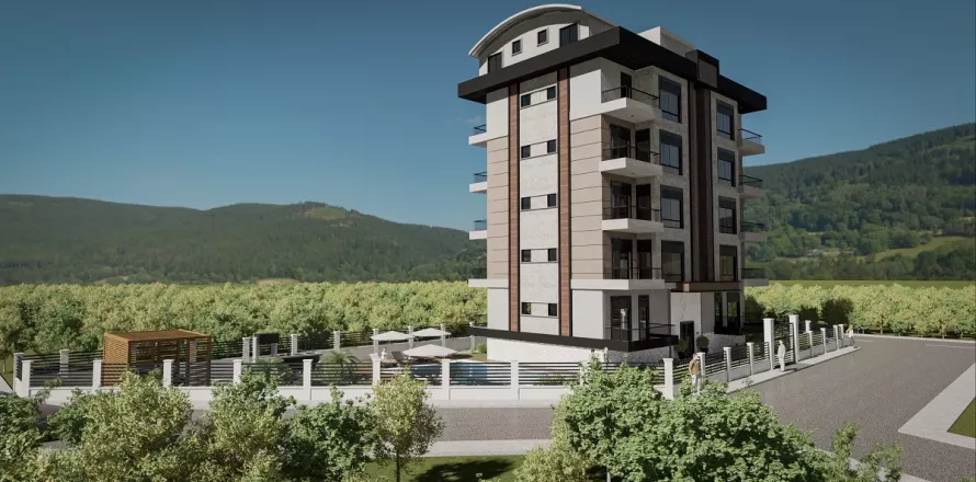 آپارتمان در  Avsallar ، ترکیه 1 خوابه ، 45 متر مربع.  شماره 189575